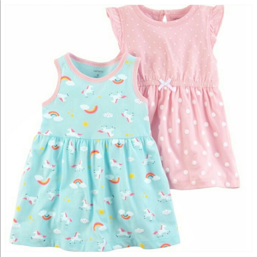 💗2️⃣ for $🔟💗NWOT Baby Girls Carter’s Pink Dress